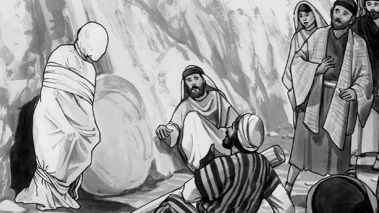 Lasarus Jesus uppväcker Lasarus – Urbans Tankar och Funderingar